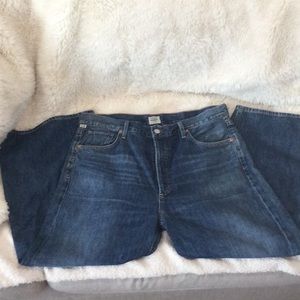 Citizens of Humanity Sacha High Rise Wide leg Blue Rose size 32